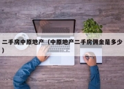 二手房中原地产（中原地产二手房佣金是多少）