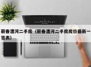 蕲春漕河二手房（蕲春漕河二手房房价最新一览表）