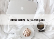 江畔花园租房（vivo手机p50）
