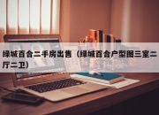 绿城百合二手房出售（绿城百合户型图三室二厅二卫）