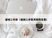 浦城二手房（浦城二手房天地房出售）