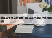 湛江二手房交易流程（湛江二手房过户流程图解）