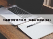 长丰县水家湖二手房（长丰水家湖新楼盘）