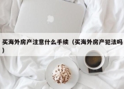 买海外房产注意什么手续（买海外房产犯法吗）